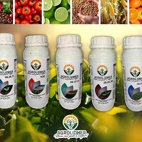 ADUBO LIQUIDO 1 LITRO Concentrado - NPK 08.28.16 - 200 Litros