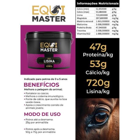 Lisina - Equimaster 