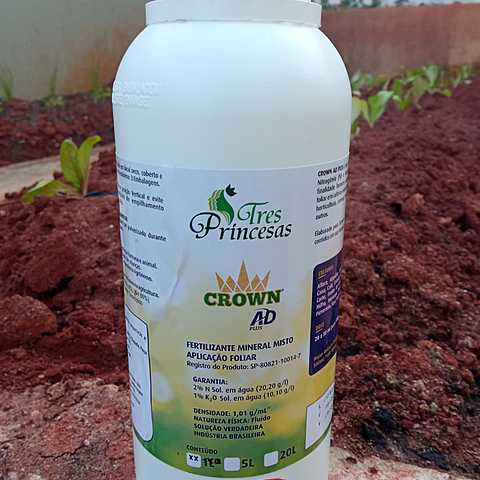 Fertilizante Mineral Misto Foliar Crown AD Plus