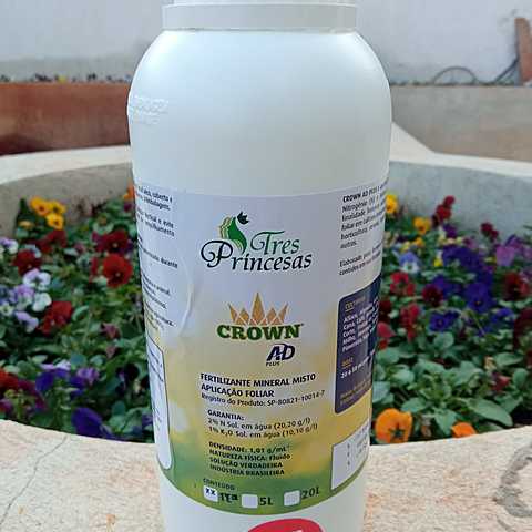 Fertilizante Mineral Misto Foliar Crown AD Plus