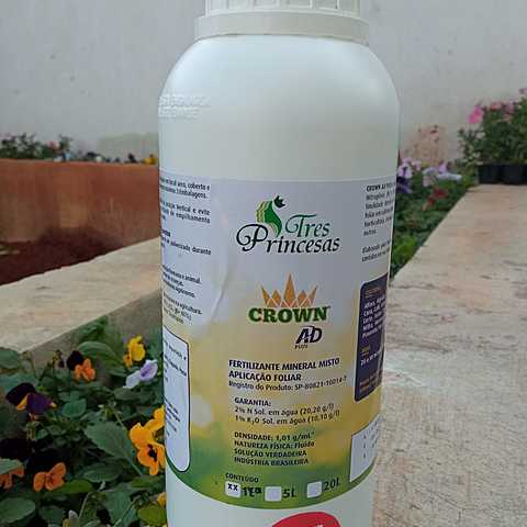 Fertilizante Mineral Misto Foliar Crown AD Plus