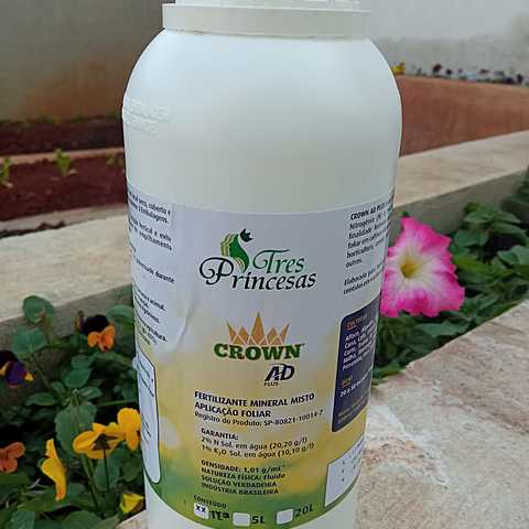 Fertilizante Mineral Misto Foliar Crown AD Plus