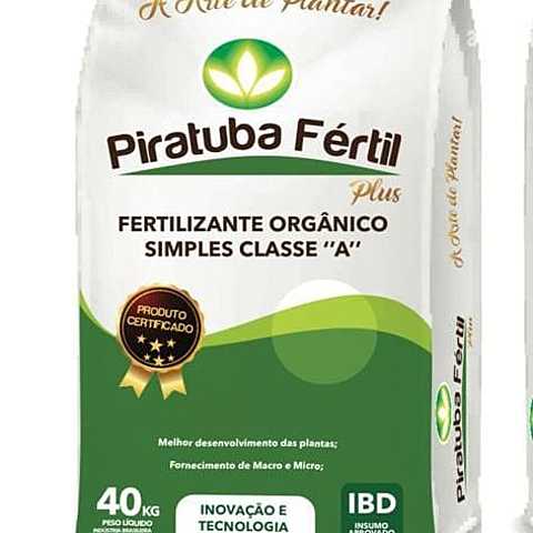 ADUBO ORGANICO CAMA DE AVES CLASSE A BOLSAS 40KG