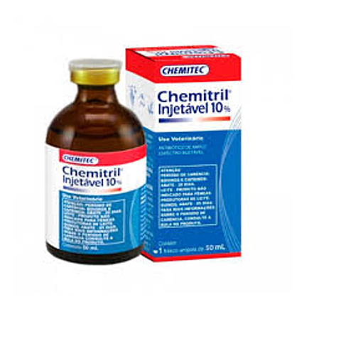 Chemitril 10% 50ML Solução Injetável Chemitec