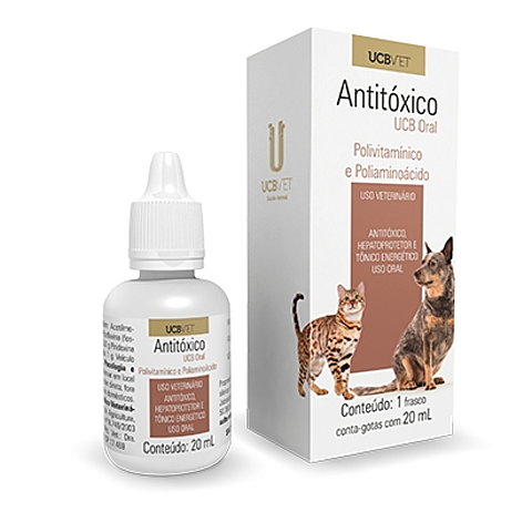 ANTITÓXICO ORAL 20 ML - UCBVET